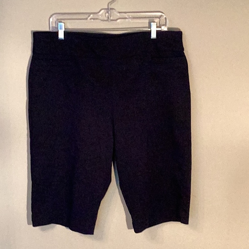 Croft & Barrow Dark Navy Skimmers Shorts Tailored Knee-Length